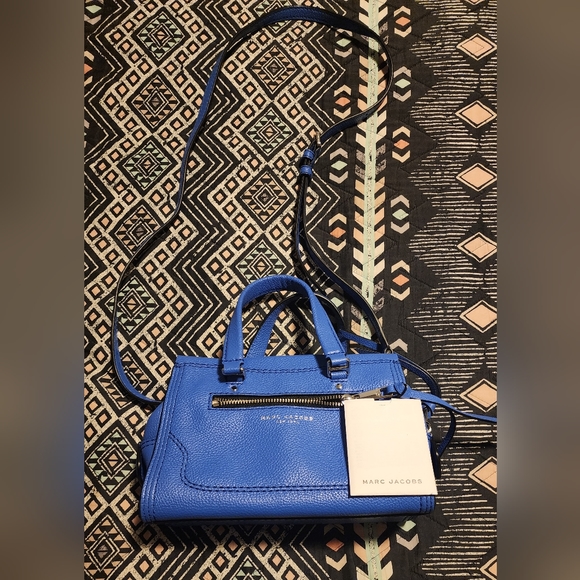 Marc Jacobs Handbags - Marc Jacobs Mini Cruiser Satchel Bag (Blue)